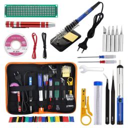 60W Ferro De Solda Elétrico Kit Com Multímetro Vários Acessórios Soldagem Tool Kit 110V 220V - Image 2