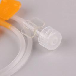 Veia estéril descartável do couro cabeludo conjunto com asas duplas para infusão, Pet Butterfly Needle - Image 3