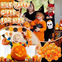 Mini Halloween Pumpkin Gift Candy Boxes, Truque ou Deleite, Decoração de Mesa de Festa, Fontes do partido, 10Pcs - Image 4