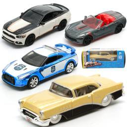 Bburago maisto 1/64 volkswagen gtr carro muscular em miniatura 1:64 modelo de carro de liga diecast veículo réplica carro coleção crianças brinquedos - Image 1