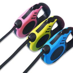 Trela automática retrátil para cão e gato, corda de tração flexível e automática para cães pequenos e médios, produtos para animais, 3 ou 5m - Image 4