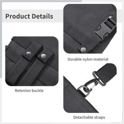 Tactical Shotgun Scabbard Rifle Saco De Armazenamento, Molle Gun Holster, Alça de Ombro, Short Rifle Bag para Tiro e Caça - Image 3