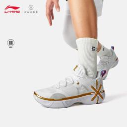 LI-NING Wade Shadow 6 V2 Tênis esportivos profissionais de basquete masculino antiderrapante rebote tênis de jogo de basquete ABPV021 - Image 2