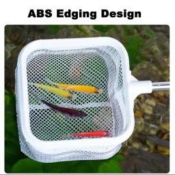 Aquarium Square Fishing Net com ventosa Cabo longo extensível, Equipamento de pesca para pegar peixes, tanque de camarão, suprimentos limpos - Image 3
