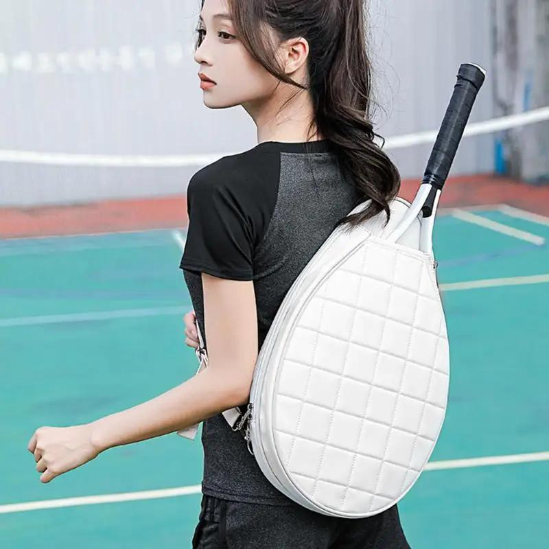 Saco do sling da raquete do tênis do crossbody, Saco do sling do esporte da raquete, Raquete de tênis Paddle Squash Sling Bags - Image 1