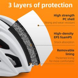 West biking capacete de bicicleta leve lntegralmente capacete de ciclismo para homens mulheres adulto conforto mountain road bicicleta acessórios - Image 2