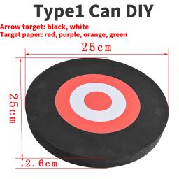 Round eva espuma alvo para tiro com arco, caça e tiro, acessórios multiúso, para arco e flecha - Image 4