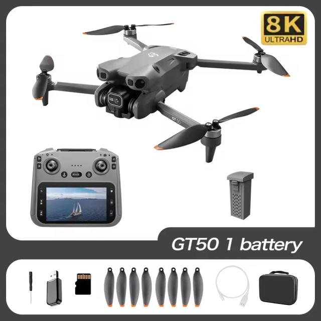 Drone GT50 Profissional 8K HD com Câmera Aérea