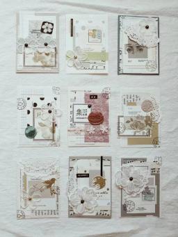 Ferro Vintage Rodada Metal Brads, DIY Scrapbooking Diário Photo Album Junk Journal Planner, artesanato feito à mão do cartão, decorativo, encaixotado - Image 6