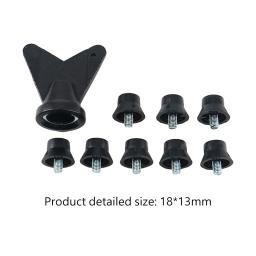 M5 Rosca Studs com Chave, Stable Rugby Studs, Soccer Shoe Spikes para Treinamento, Track Shoes Acessórios, Chuteira de Futebol, 12Pcs - Image 5