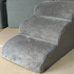 Rampa removível e lavável antiderrapante para animais de estimação para cama, 3 Tiers Training Escadas, Dog Steps, Cama - Image 5