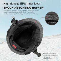Capacete de esqui lunar para crianças e adultos, ultraleve, esportes radicais, skate, snowboard, snowmobile, motocicleta - Image 5
