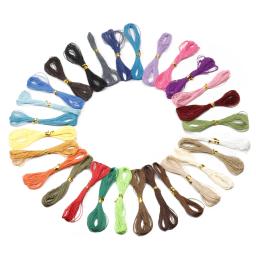 Corda de algodão encerado para fazer jóias, 1mm, 10 m/lote, linha encerada, para colar, pulseira, diy, diy - Image 2