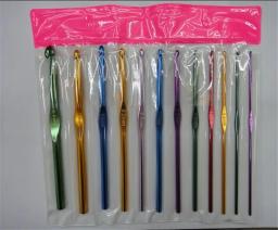 4 pces/8 pces novo 2/2.5/3/3.5mm óxido de alumínio agulhas de tricô crochê gancho tecer agulhas de crochê ferramentas de malha acessórios - Image 6