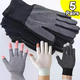Outdoor Riding Anti-slip Touchscreen Luvas Homens Mulheres Luva Leve Fino Respirável Anti-uv Windproof Luva Mittens Condução - Image 1