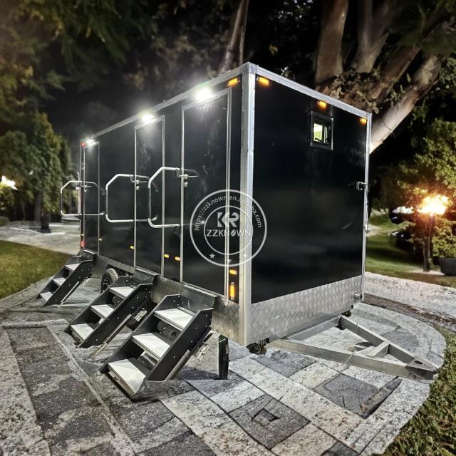 Fabricantes de Banheiros de Acampamento Portáteis de Luxo para 2024 - Barracas e Reboques de Banheiro Móvel à Venda