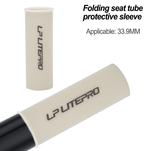 Tampa Protetora para Seattube de Ciclismo - Adaptador e Bucha de 33,9mm para Peças de Bicicleta