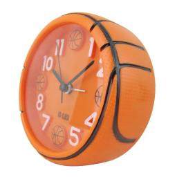 1 pçs basquete futebol forma relógio esporte moda presente criativo despertador 3d estéreo digital decoração para o quarto - Image 4