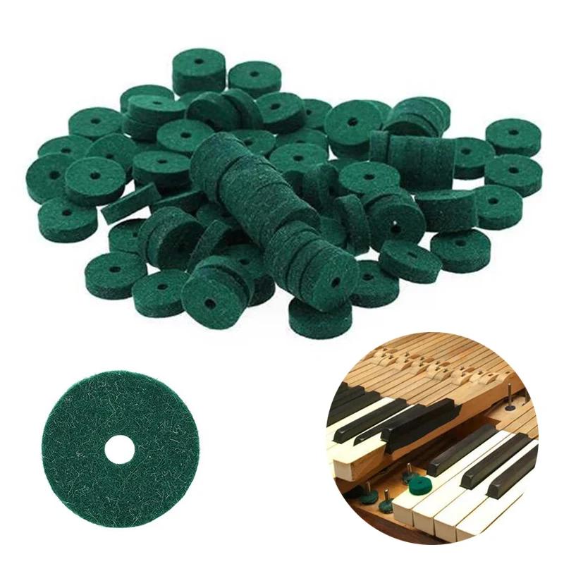 Lã Piano Felt Pads, Almofada Anilhas, Instrumentos Musicais Acessórios, Chave de Nivelamento, 22mm, 90pcs por conjunto - Image 1