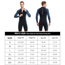 Neoprene mergulho surf roupas com zíper, água quente esportes equipamentos, anti-risco, à prova de frio, durável, homens - Image 5
