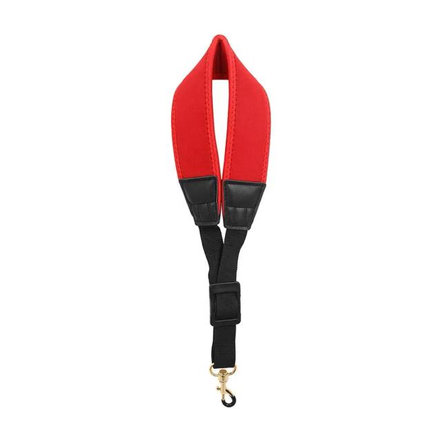 Cinta Correia Ajustável para Saxofone, Oboé e Clarinete com Alça de Ombro para Conforto no Transporte de Instrumentos Musicais