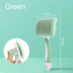 Escova de agulha para animais de estimação, depilação, auto limpeza, beleza, cuidados com a pele, ferramenta de massagem, acessórios para cães, gato e cachorro - Image 5