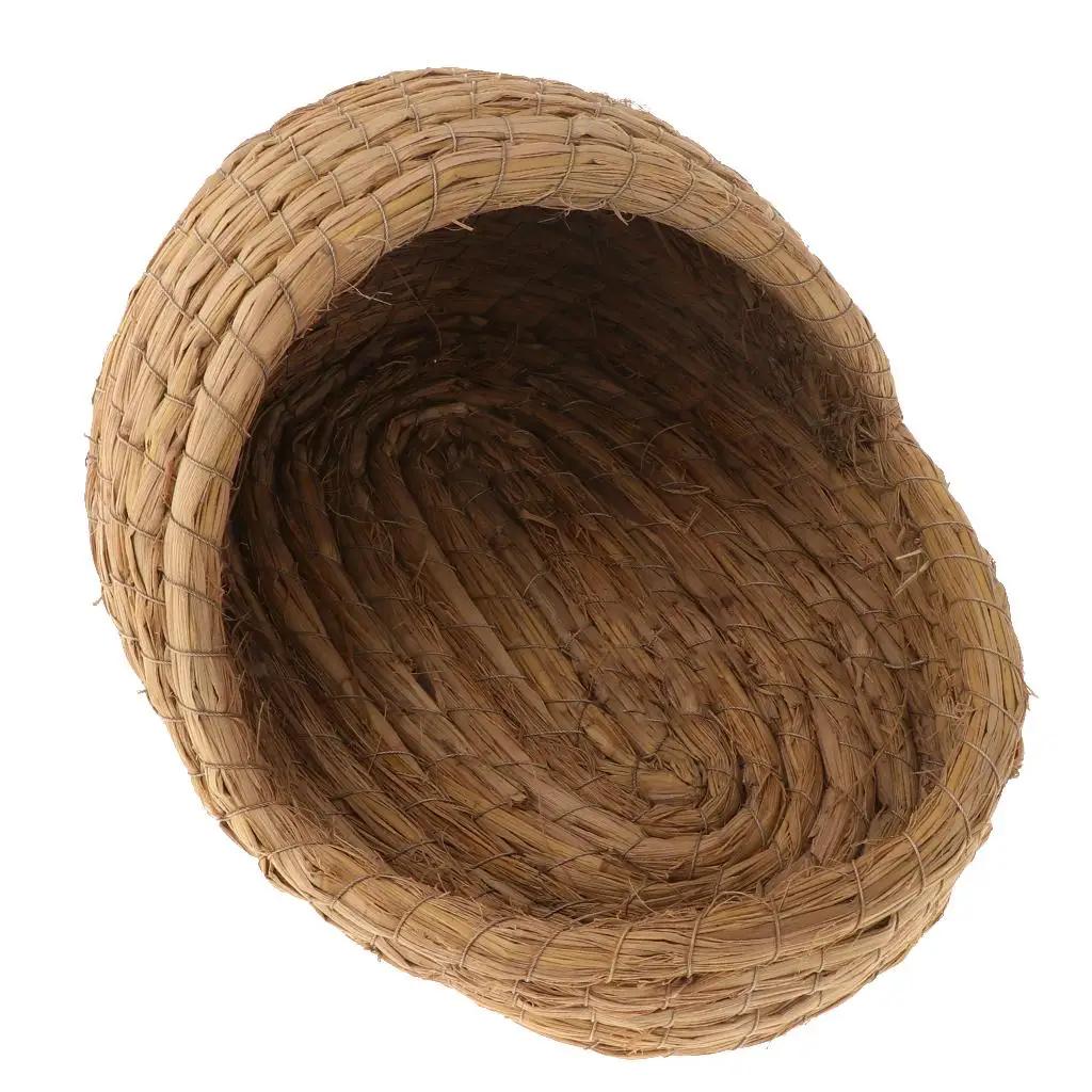 Casa do ninho de grama para coelhos, roedores, cobaias, coelhos, hamsters, ninho, ninho de grama - Image 1