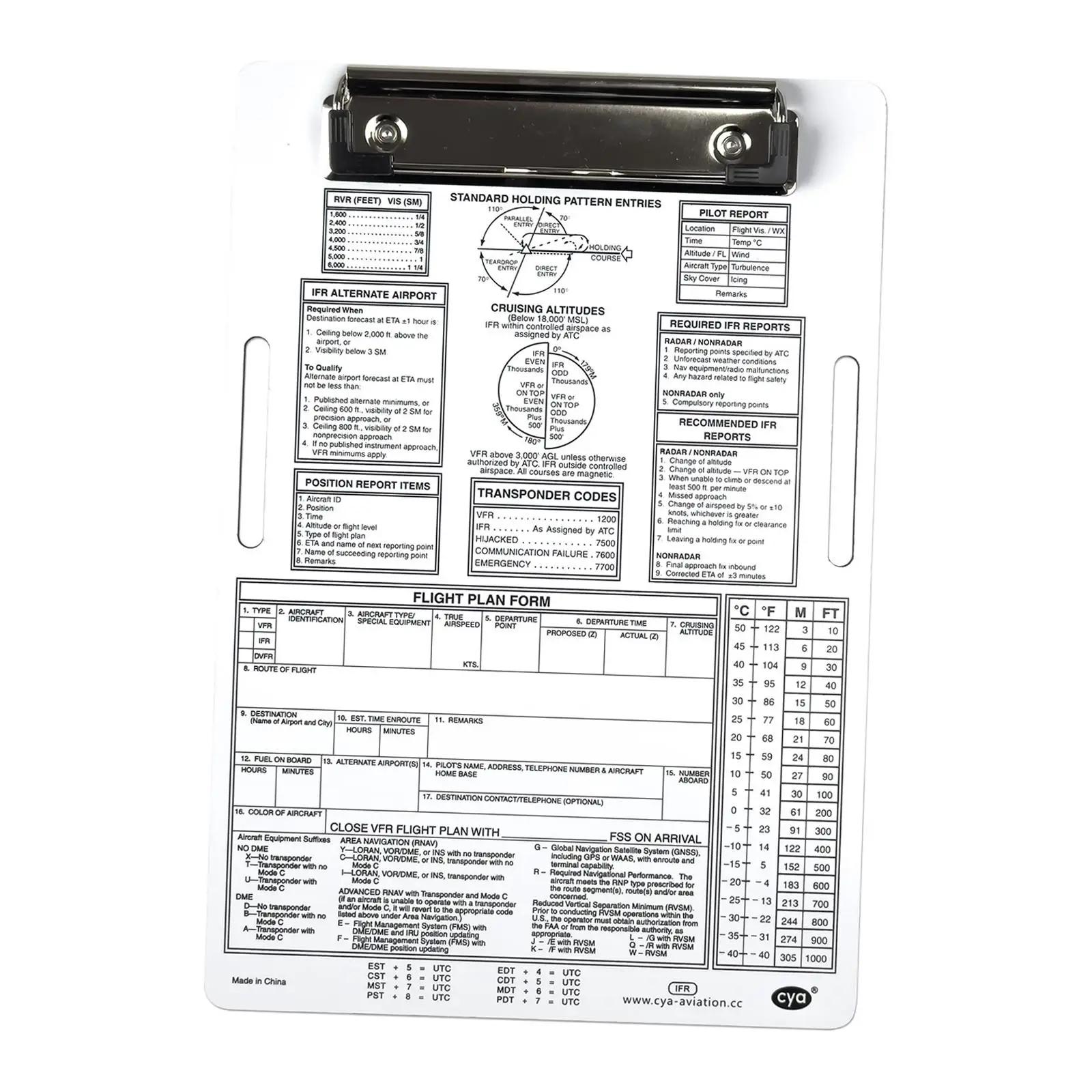 Prancheta Multifuncional Durável, Kneeboard Piloto, Almofada Voadora Portátil, Upgrade Almofada De Escrita Para Equipamentos De Aviação - Image 1