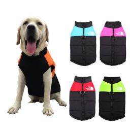 Impermeável Colete Quente para Pet, Roupa Do Cão, Colete Do Gato, Cachorro Casacos De Esqui, Verde, Vermelho, Azul, Rosa, Grande, Inverno, 8 Tamanhos, S-5XL - Image 3