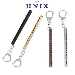 Mini bolso Instrumento Musical Keychain, Flauta Keychain, pingente Prop, Cosplay Acessórios, 1Pc - Image 1