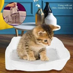 Sacos grossos reutilizáveis para gatos, Saco de forro resistente a riscos, Peneiração grande, Higiene para Pet - Image 5