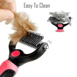 Pet Safe Dematting Comb, Rake Undercoat dupla face para cães e gatos, Aparador de pêlos, Dematting Deshedd Combs, Puppy Grooming Tool - Image 3