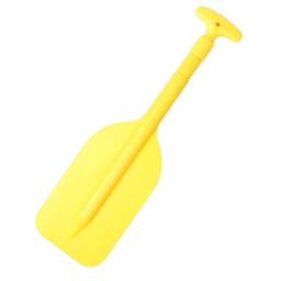 1pc ajustável caiaque sup paddle emergência telescópica pá portátil dobrável liga de alumínio remo segurança barco acessório amarelo - Image 4