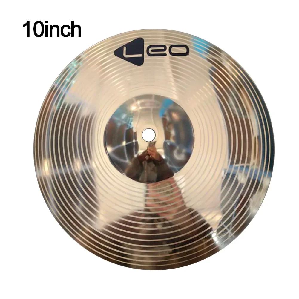 8/10 Polegada tambor pratos de bronze percussão respingo acidente hi-hat jazz tambor címbalo instrumento musical peças tambor címbalo acessórios - Image 1