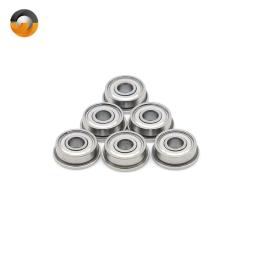 Rolamento de esferas Deep Groove Flange, Skate De Aço, Eixo Radial, 4x11x4mm, F694ZZ ABEC-7, 10Pcs - Image 2