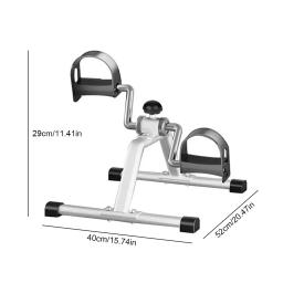 Exercitador de pedal portátil mini bicicleta de exercício resistência ajustável pé peddler máquina antiderrapante para reabilitação de pernas internas - Image 6