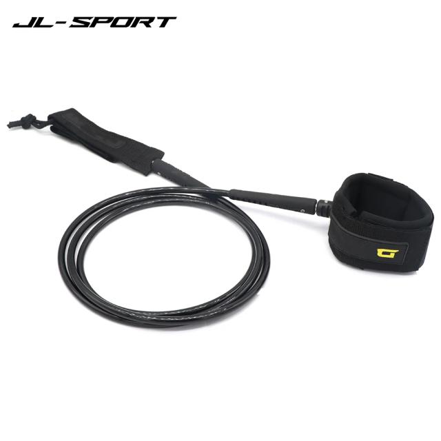 Surf Leash de 6-9FT com Design Simples e Material Resistente em TPU para Pranchas de Surf