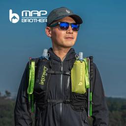 Mapa irmão m3031 n-pole dobrável bloqueio rápido pólos de trekking caminhadas pólo corrida ao ar livre bengala 7075 liga de alumínio - Image 6