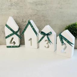 4 peças moldes artesanato fácil desmoldagem moldes número casa forma base vela moldes silicone moldes suporte - Image 4