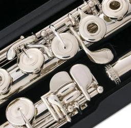 Profissional Sankyo CF201 FLUTE ETUDE E Key Split Banhado A Prata Flauta C tom 17 Buracos Abrir Flauta Música Instrumento - Image 4