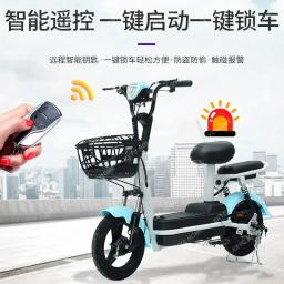 Eletrocar de duas rodas com bateria para adultos, marca de bicicleta, carro elétrico pequeno para homens e mulheres - Image 5