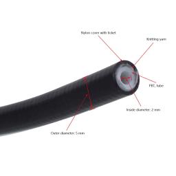 Mangueira de freio a disco hidráulico de bicicleta, 2.5m, kit de conectores de tubo de óleo, freios de bicicleta de montanha, conjunto de cabos de mangueira bh59 bh90 para shimano - Image 5