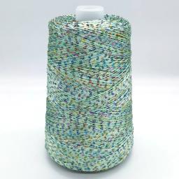 YUYI-Fios de tricô com lantejoulas para mulheres, bordado de alta densidade, tricô manual DIY, chapéu de lã, cachecol, 2mm, 500g - Image 4