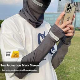 Luvas de proteção solar UV para homens e mulheres, Manga comprida, Luvas de ciclismo, Capa de mão, Proteção solar, Legal, Motociclista, Verão - Image 3