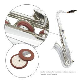 SLADE-Bb saxofone Tenor com Case, Sax Prata, Jazz Instrument, pano de limpeza, sopros, acessórios para instrumentos musicais - Image 3