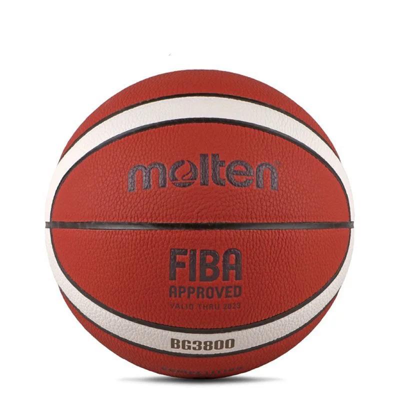 PU fundido-basquetebol resistente ao desgaste para homens, bolas de fósforo, treinamento da equipe ao ar livre, alta qualidade, esportes, tamanho original 7, GQ7X - Image 1
