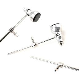 Tambor de pedal batedor para bumbo, metal tambor batedores, acessórios martelo, cor prata, 1 pc - Image 4