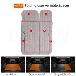 Multifuncional colchão inflável carro, dupla utilização cama de acampamento, assento traseiro, Off-Road SUV Trunk, portátil, reunindo camas de ar - Image 3