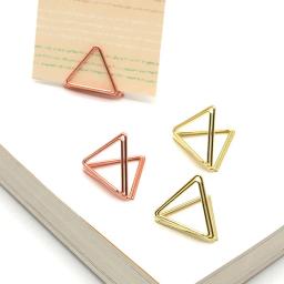 Triângulo Metal Titulares Do Cartão Do Lugar, Titular De Números De Mesa De Casamento, Suporte De Foto Clips, Stands De Exibição De Imagem, Decoração Desktop, 10Pcs - Image 6