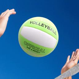 Bolas de Voleibol Indoor e Outdoor para Iniciantes e Adolescentes, Impermeável Sports Training Game, Tamanho Oficial 5 - Image 3